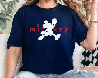 Mickey Jordan Shirt, Mickey Basketball Shirt, Basketball Lover Tee, Disney Mickey Basketball Player Shirt, Mickey Sports Tee 233543