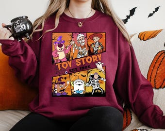 Toy Story Est 1995 Halloween Sweatshirt, Toy Story Halloween Hoodie, Disney Halloween Sweatshirt, Woody and Buzz Halloween Hoodie231687