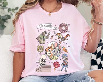 Zootopia Shirt, Judy Hopps Nick Wilde Shirt, Zootopia Friends Shirt, Disney Zootopia Shirt, Disney Vacation Shirt 234658