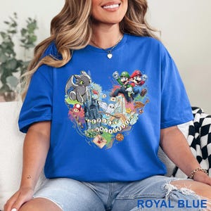 Watercolor Heart Epic Universe Shirt, Family Universe Park Trip Shirt, Orlando Park Epic Universe Shirts, Disney Epic Shirt 233416