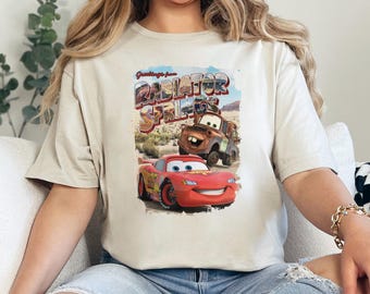 Disney Cars Radiator Springs Shirt, Disney Lightning Mc queen Shirt, Disney Cars Shirt, Disney Mater Shirt 231327