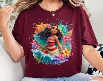 Moana Shirt, Best Seller Moana Shirt, Disney Moana 2 Shirt, Moana Island Shirt, Moana Girls Shirt, Moana 2 Movie Shirt  231958