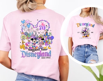 Disney Magic 70th Anniversary Shirt, Disneyland Family Trip Shirt, Disneyland Anniversary Shirt, 70 Years of Magic Shirt 233364