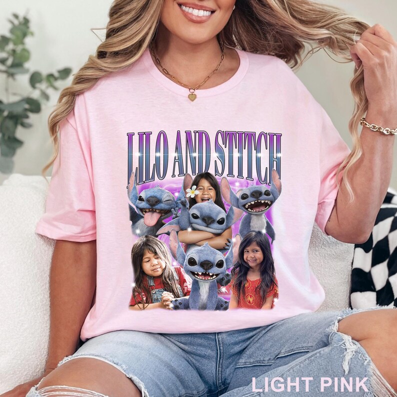 Lilo and Stitch Shirt, Lilo And Stitch Tee, Magic Kingdom Shirt, Stitch Movie Tee, Stitch 2025 Shirt, Disney Stitch Tee 233392 bild 4