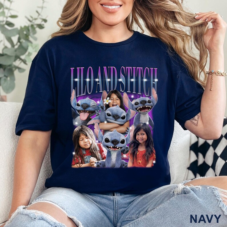 Lilo and Stitch Shirt, Lilo And Stitch Tee, Magic Kingdom Shirt, Stitch Movie Tee, Stitch 2025 Shirt, Disney Stitch Tee 233392 bild 5