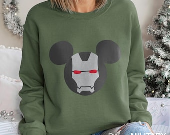 Avengers Mickey Ears Hoodie: Superhero Family Matching Sweatshirt