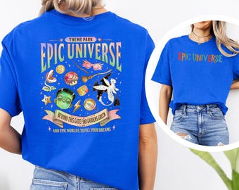 Camiseta Universo Épico, Camiseta Viaje al Parque Temático Universo Épico, Camiseta Mundo Épico Orlando Park, Camiseta Parte Temática Universal 233426