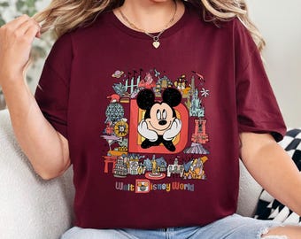 Mickey Disneyworld Shirt, Retro Walt Disneyworld Shirt,Mickey Mouse Shirt, Disney Trip Tee, Vintage Disneyworld Tee, Retro Disney Tee 232921