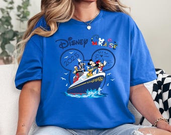 Disney Cruise 2025 Shirt, Family Cruise Shirt, Disney Friends Shirt, Disney Trip Shirts, Disney Cruise Shirt, Disney Vacation Shirt 232526