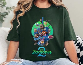 Disney Zootopia 2 Shirt, Zootopia Characters Shirt, Judy Hopps Nick Wilde Gary De'Snake Shirt, Disneyland Zootopia Tee 233863