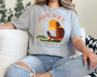 Lion King Pride Rock National Park Shirt: Simba and Mufasa231714