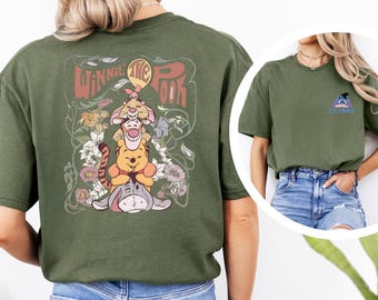 Winnie the Pooh and Friends Shirt, Pooh Tigger Piglet Eeyore Shirt, Peekaboo Pooh Shirt, Matching Disney Family Trip Shirt 233097