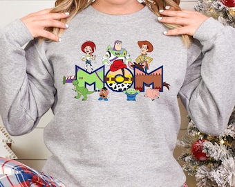 Custom Toy Story Family Name Sweatshirt, Toy Story Family Sweatshirt, Disney Toy Story Hoodie, Personalized Toy Story Sweatshirt 231163