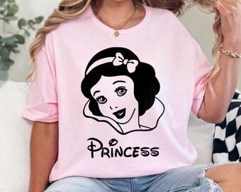 Vintage Snow White Shirt, Just One Bite Shirt, Princess Snow White Portrait Shirt, Disney Princess Shirt, Disney Magic Kingdom 232533