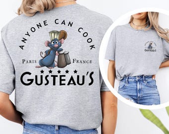 Disney Ratatouille Shirt, Disney Cute Mouse Shirt, Chef Remy Shirt, Pixar Ratatouille Shirt, Remy Gusteau's Shirt 233011