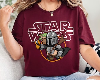 Mandalorian Grogu Shirt, Mandalorian Shirt, Star Wars, Star Wars Tee, Disney Star Wars Shirt, Mandalorian,Baby Yoda Shirt,Grogu Shirt 232638