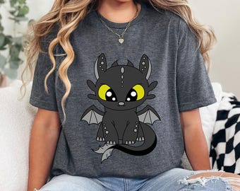 Toothless Dragon Shirt, Toothless And Light Fury Shirt, How To Train Yor Dragon Shirt, Universal Studios Shirt, Dragon Matching Shirt 233457