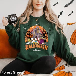 Duck Tales Halloween Sweatshirt Duck Tales Halloween Hoodie Huey Dewey Louie Halloween Sweatshirt Witch Hazel Halloween Hoodie Etsy