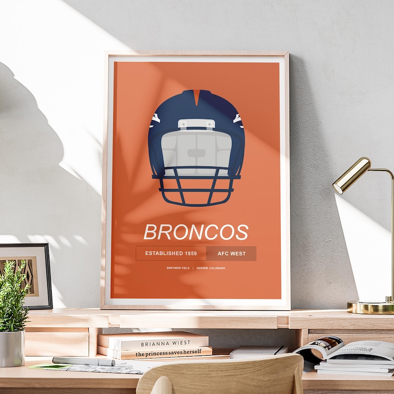 Denver Broncos Posters - Etsy