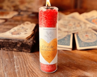Love spell candle Erzulie love ritual come back to me. 7-day candle for love passion