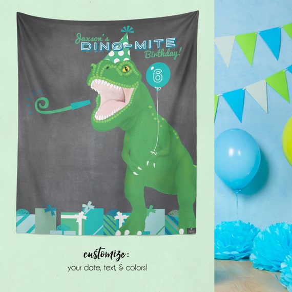 Jurassic Park Party Dino Birthday Party Decor Dino Party Banner