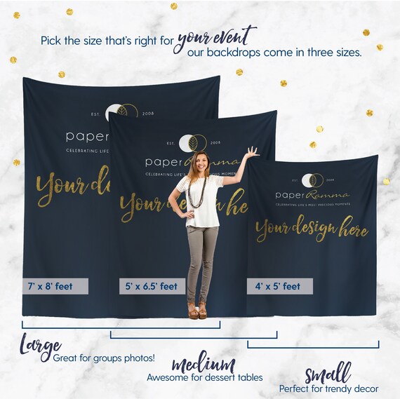 Custom Event Banner Corporate Party Backdrop Corporate Etsy