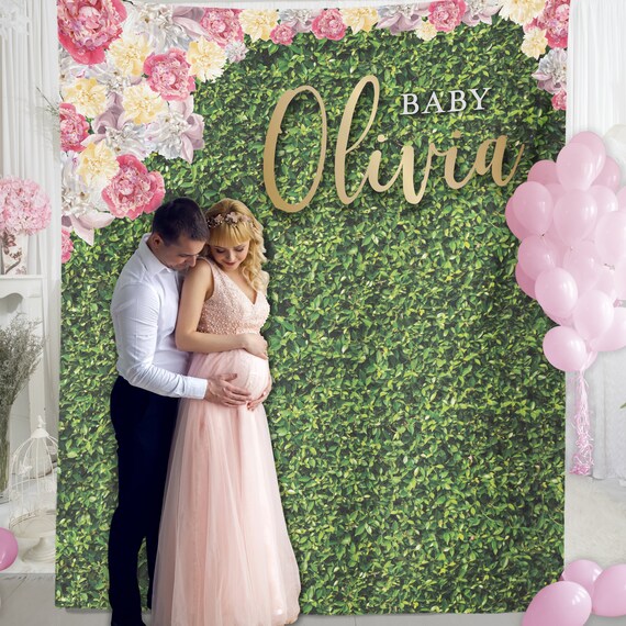 Girl Baby Shower Banner Elegant Girl Baby Shower Baby Girl Etsy