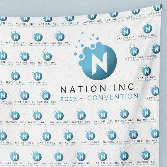 Custom Event Banner Corporate Party Backdrop Corporate Etsy