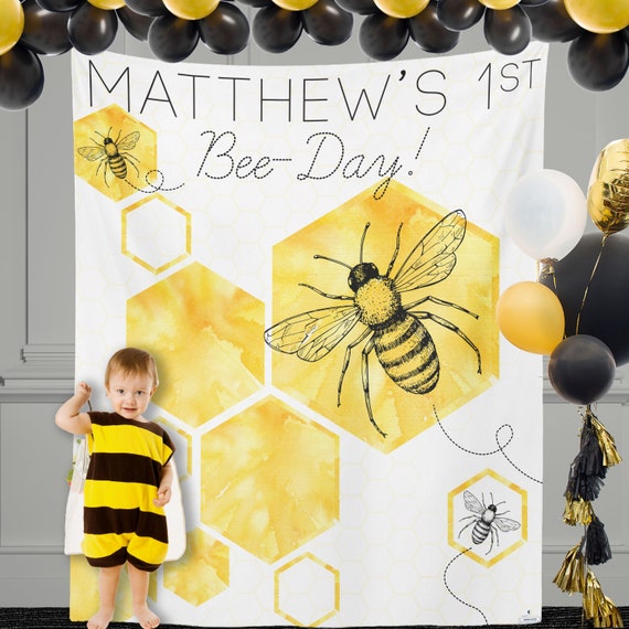 1st Birthday First Birthday Decorations Bee Birthday Party Etsy