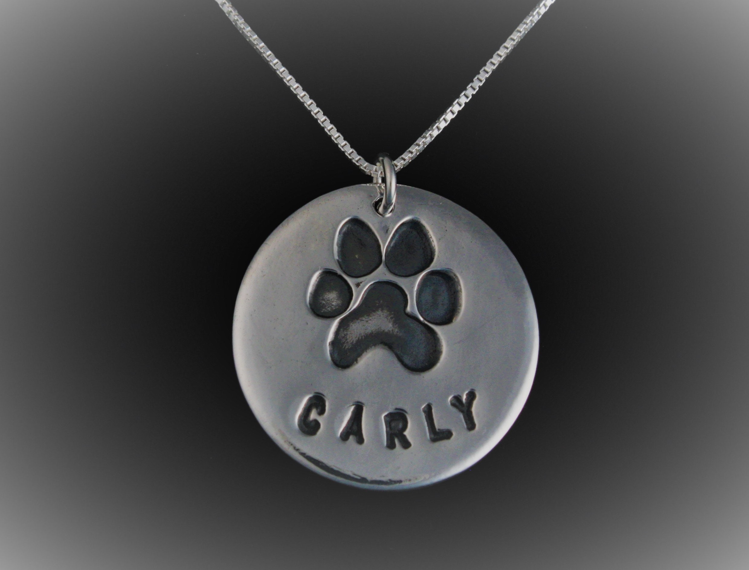 Collar de perro personalizado con nombre personalizado para Etsy