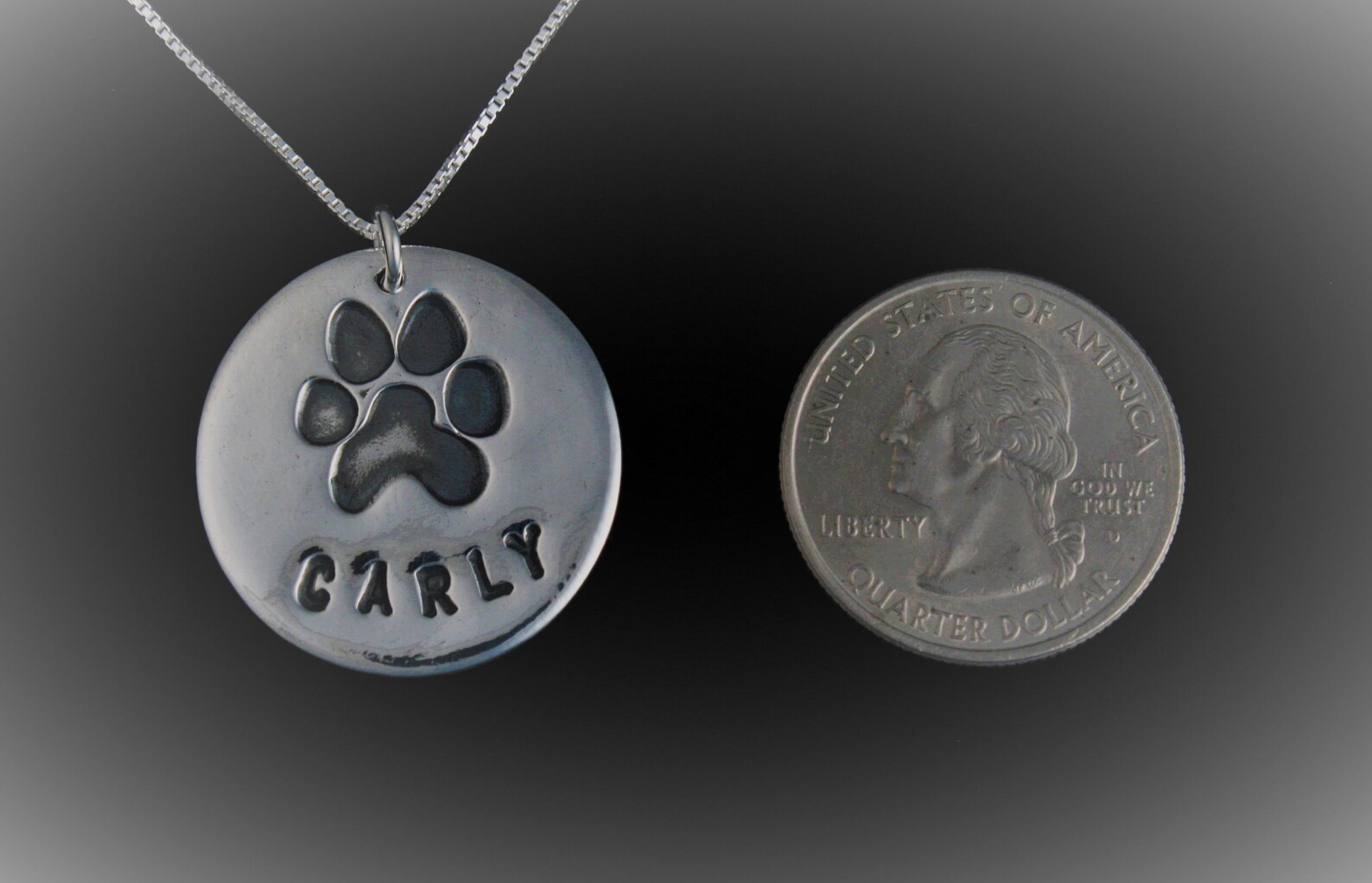 Custom Dog Necklace With Name Personalized for Dog Lovers Etsy