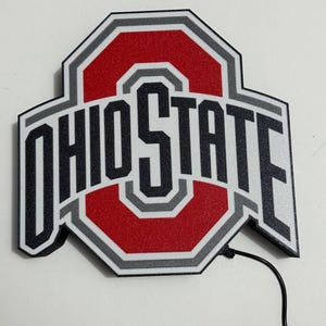 3D-geprinte lichtbak van de staat Ohio