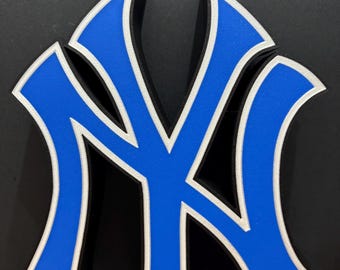 NY Yankees Lightbox 3D printed NYC
