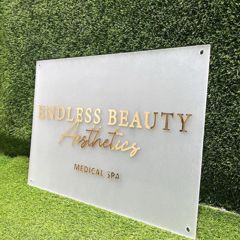 Custom Acrylic Business Signage