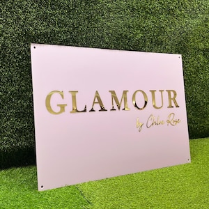Custom 3D Acrylic Business Sign | Rectangular 3D Business Logo Sign| Acrylic Business Signage | Custom Acrylic Logo Sign | 3D Acrylic Sign