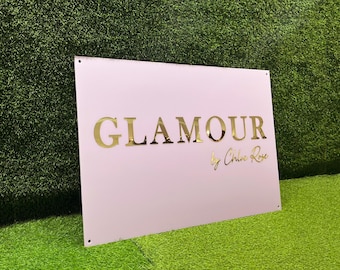 Custom 3D Acrylic Business Sign | Rectangular 3D Business Logo Sign| Acrylic Business Signage | Custom Acrylic Logo Sign | 3D Acrylic Sign