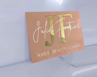 Custom 3D Acrylic Business Sign | Rectangular 3D Business Logo Sign| Acrylic Business Signage | Custom Acrylic Logo Sign | 3D Acrylic Sign
