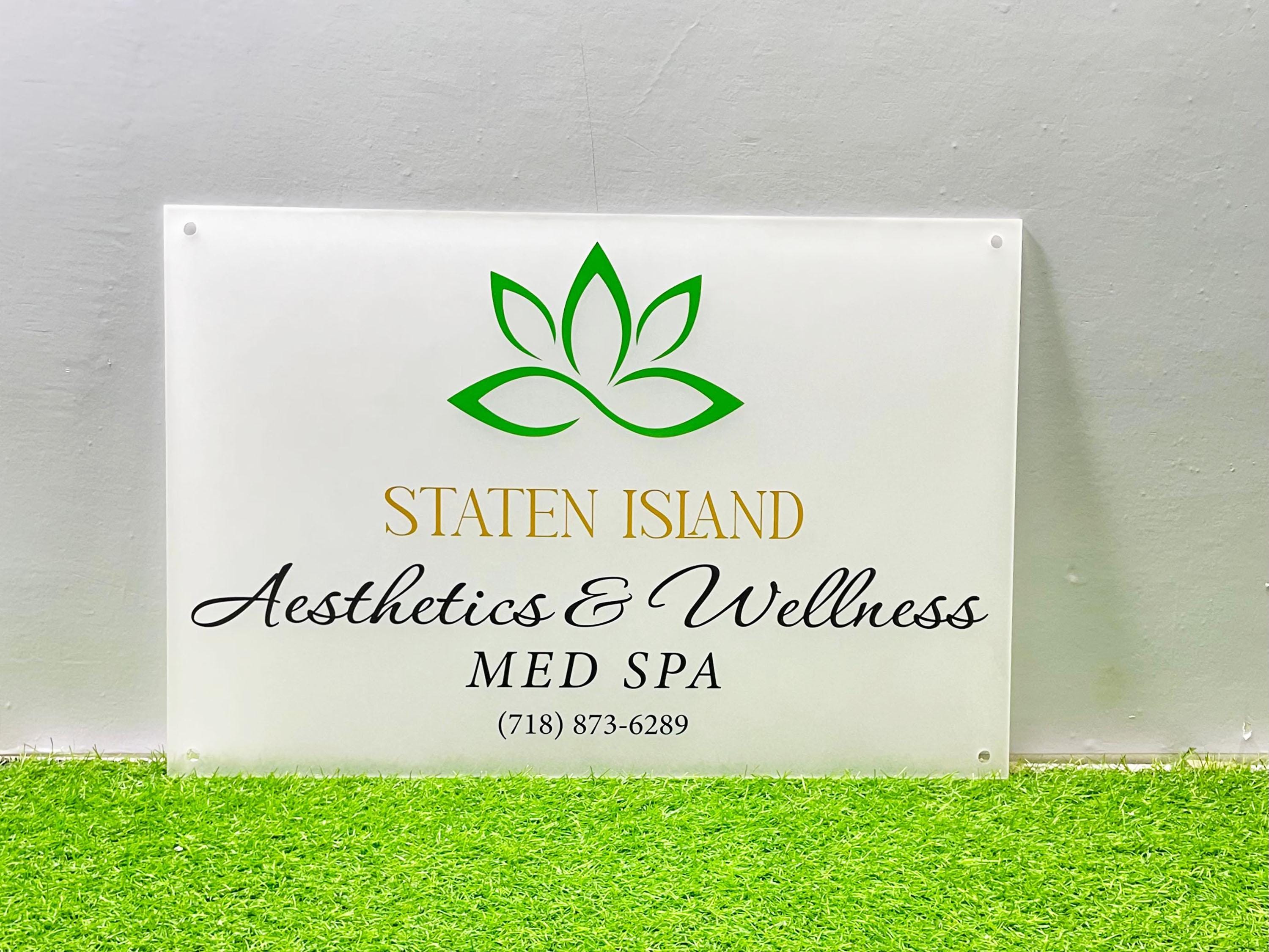 Custom QR Code Acrylic Business Sign | Custom Acrylic Beauty Logo Sign ...