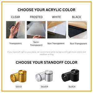 Kundenspezifisches UV-Acryl-Business-Zeichen | Personalisiertes Acrylschild mit Beauty-Logo | | Rundes Business Logo Schild | Acryl Geschäft Beschilderung | 3D Acryl Schild Bild 7