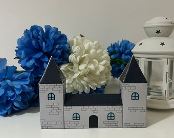 Paper Castle Printable PDF Model Castle 3D Craft