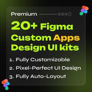 Figma App UI Templates | 20+ Modern Mobile App Design Kit