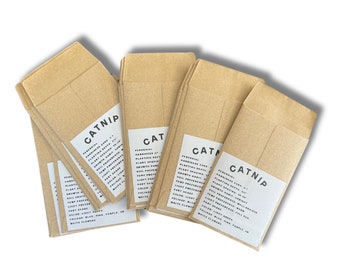 Custom Seed Packets - Wedding, Memorial, Party Favors - perfect memento for cat lovers