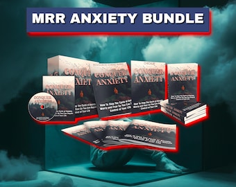 Libro electrónico sobre ansiedad / Cuaderno de ejercicios para la ansiedad / Habilidades para afrontar la ansiedad / Kit para la ansiedad / Guía para la ansiedad / Terapia para la ansiedad / Paquete para la ansiedad / Derechos MRR