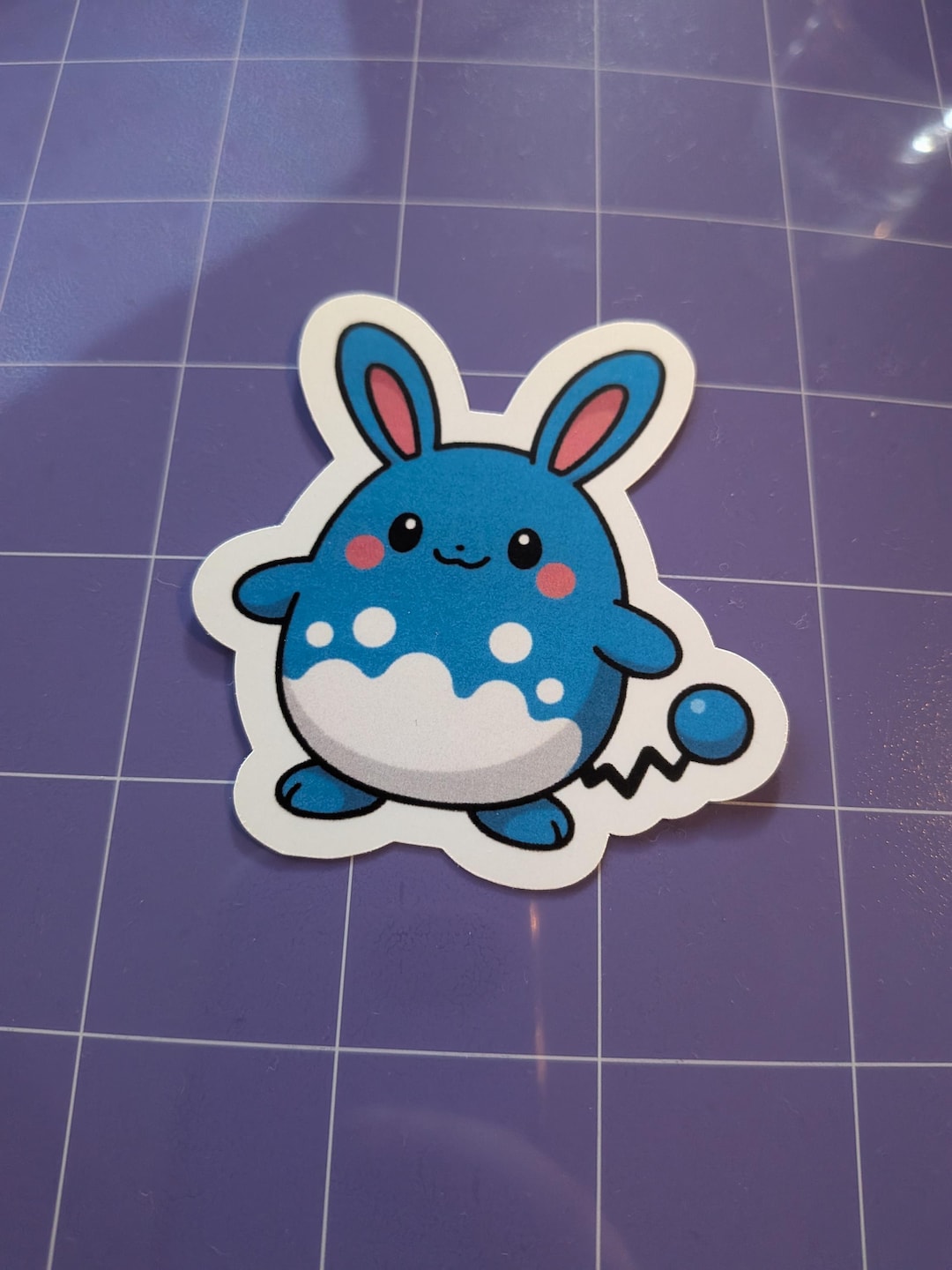Azumarill Pokemon Sticker - Etsy