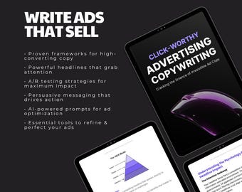 Advertising Copywriting Bundle | High-Converting Ad Copy Guide