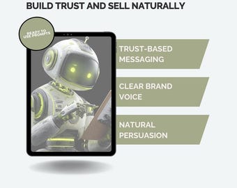 Authentic Marketing Prompts for Trust Based Selling
