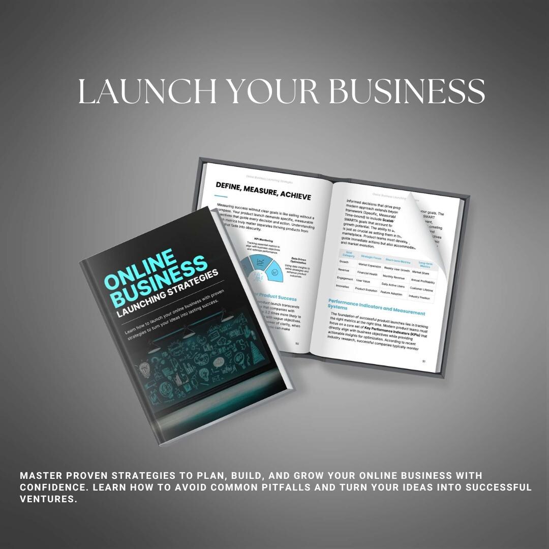 Business Launch Strategies: Step-by-step Guide for Online Success - Etsy UK