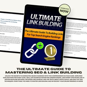 The Ultimate Guide to SEO & Link Building | Master SEO Strategies with Real Examples