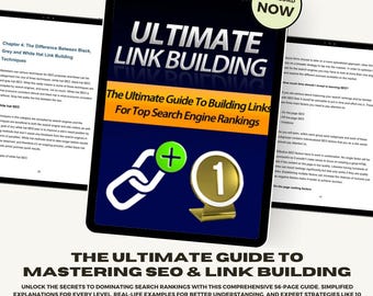 The Ultimate Guide to SEO & Link Building | Master SEO Strategies with Real Examples
