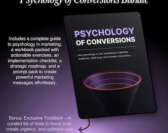 Master Psychology for High-Converting Marketing | Workbook + Tools
